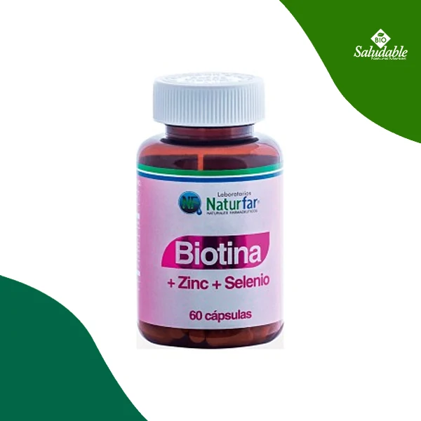 BIOTINA+Zinc+Selenio